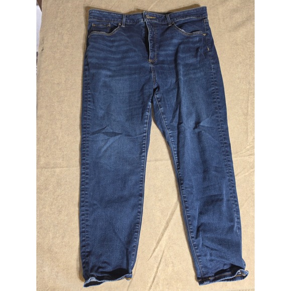 Old Navy Denim - Old Navy The‎ Curvy Skinny Jeans Dark Wash Denim Blue Size 16 33W